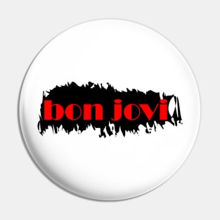 Bon Jovi Peeling Paint Pin