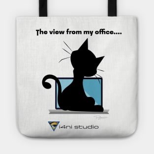 Cat with a view Tote