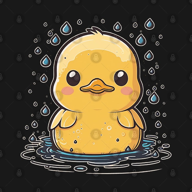 Rubber Duck And Duckling Men Women Kids by Linco