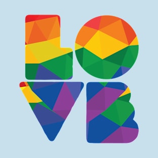 LOVE (Pride Colours) T-Shirt