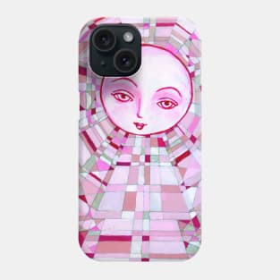 Pink Diamond Moon Phone Case