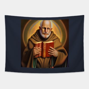 Friar Carl Jung and his Red Book Tapestry