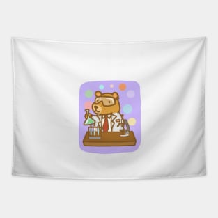 Maurice the Bear - Scientist Tapestry