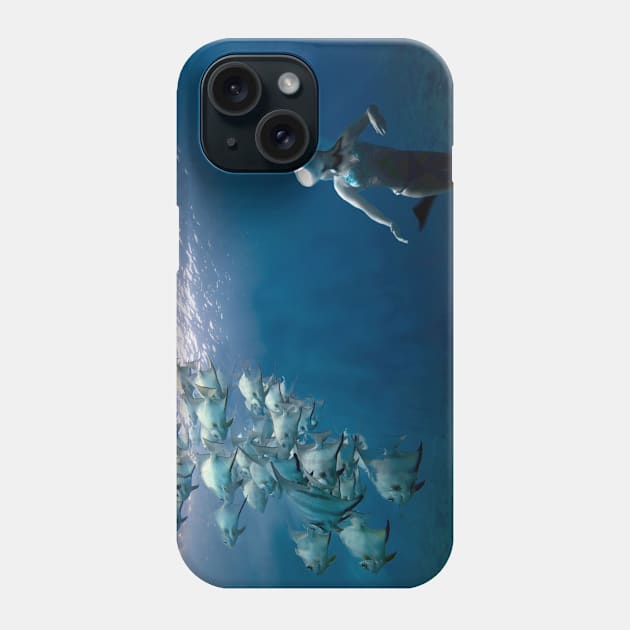 She Wants to be a Mermaid Phone Case by vivachas