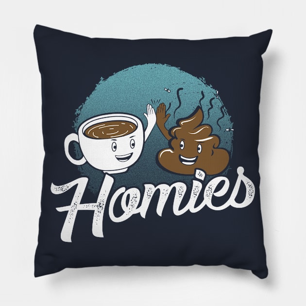 Homies Pillow by Tenh