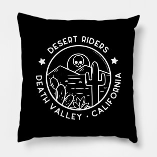 Desert Riders Death Valley California Pillow