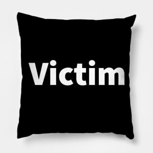 Victim Plain Text Pillow