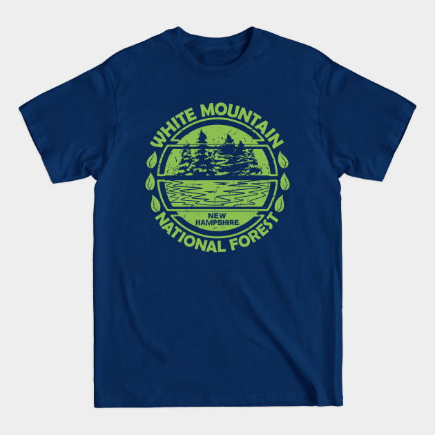 Disover White Mountain National Forest, New Hampshire State, Nature Landscape - White Mountain National Forest - T-Shirt