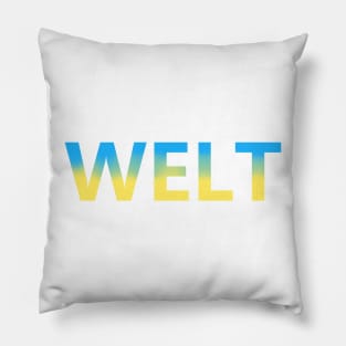 "Peace" in Deutch Pillow