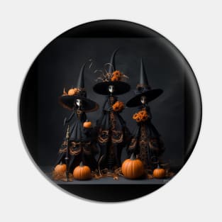 Happy halloween witches Pin