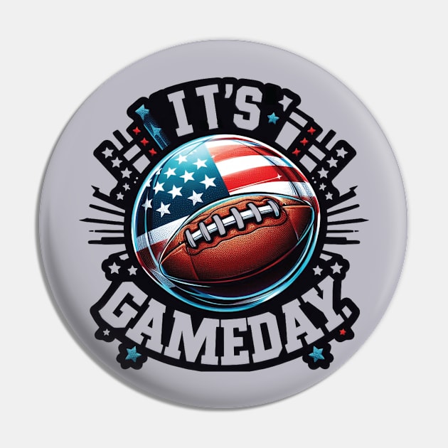 Everyday is Gameday Pin by Infilife