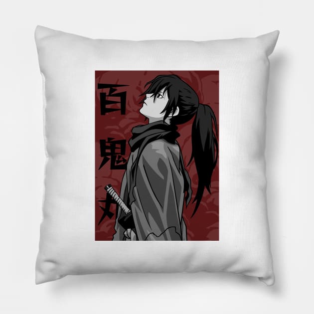 Hyakkimaru Pillow by Brok Design