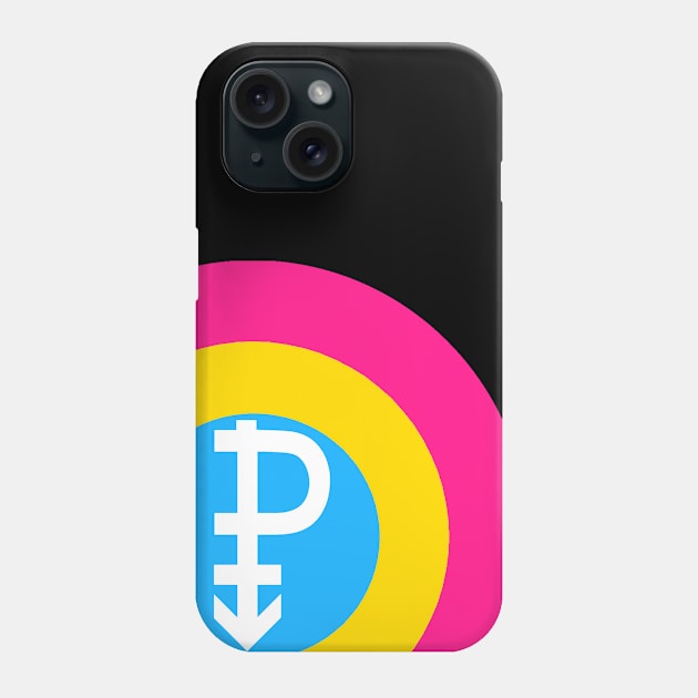 Pansexual Shield Phone Case by CaveofNerdom