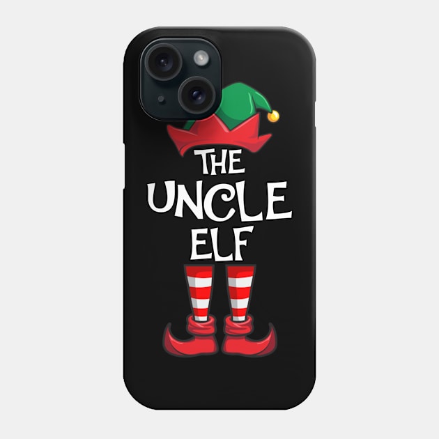 Uncle Elf Matching Family Christmas Phone Case by hazlleylyavlda