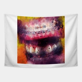 Dentist, dentist gift and dentist funny Tapestry