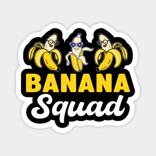 Fruit Banana Squad Funny Bananas Halloween Costume Magnet