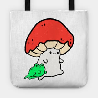 Mushroom and his froggy pal Tote