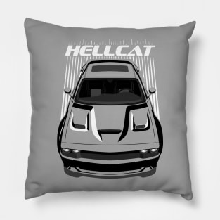 Challenger Hellcat - Bright Transparent/Multi Color Pillow