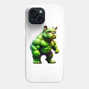 Frenchie in Fun Monster Attire Phone Case