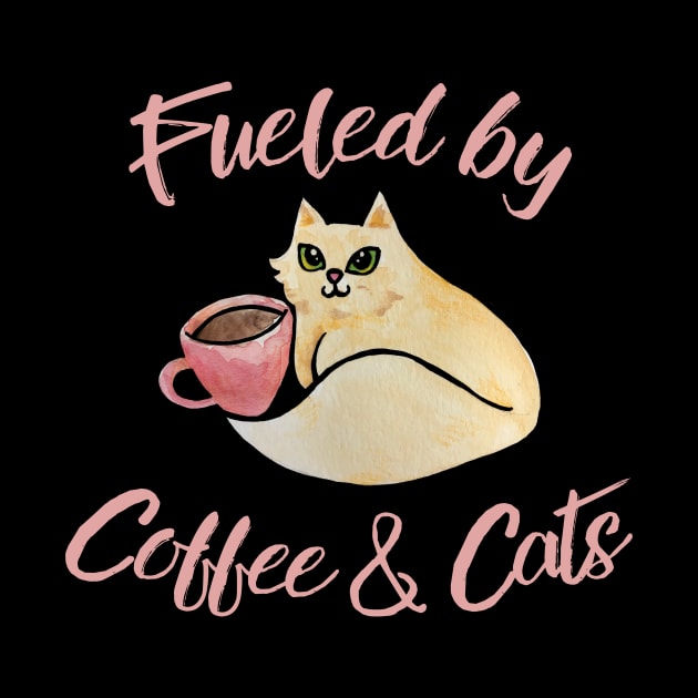 Fueled by Coffee and Cats by bubbsnugg