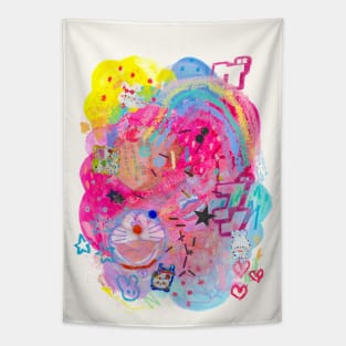 peach candy Tapestry