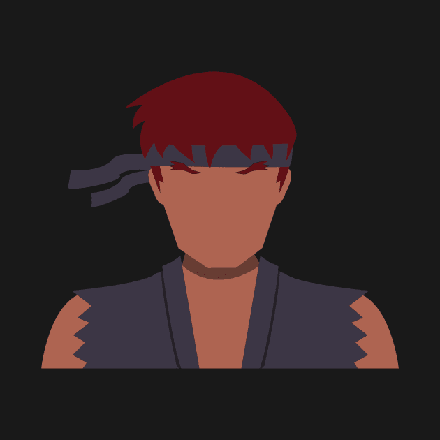 Alpha Evil Ryu Vector by MagicFlounder