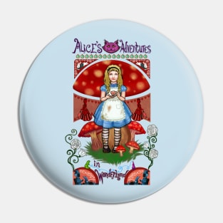 Alice Nouveau Pin