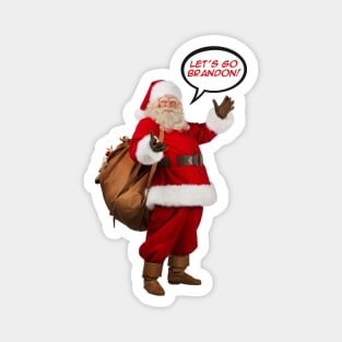 Santa Hates Biden Double Sided T Magnet