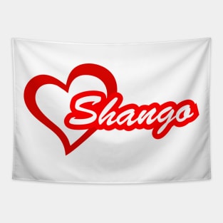 Heart Shango Tapestry