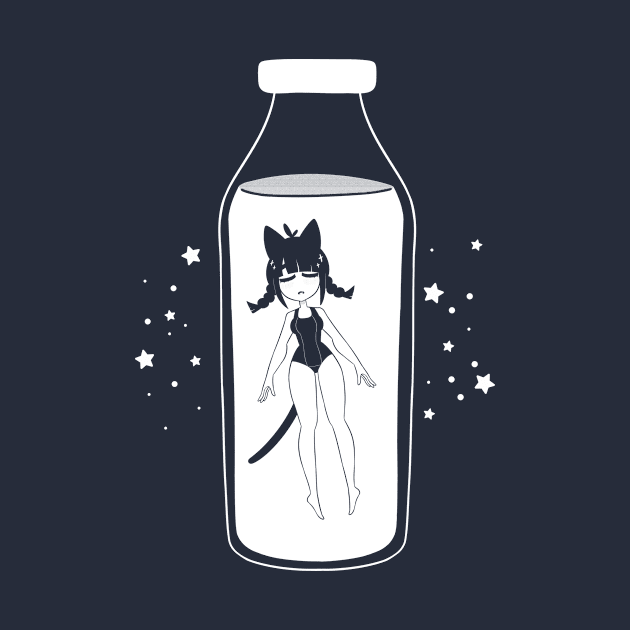 Bottle Girl (White ver.) by Inustar