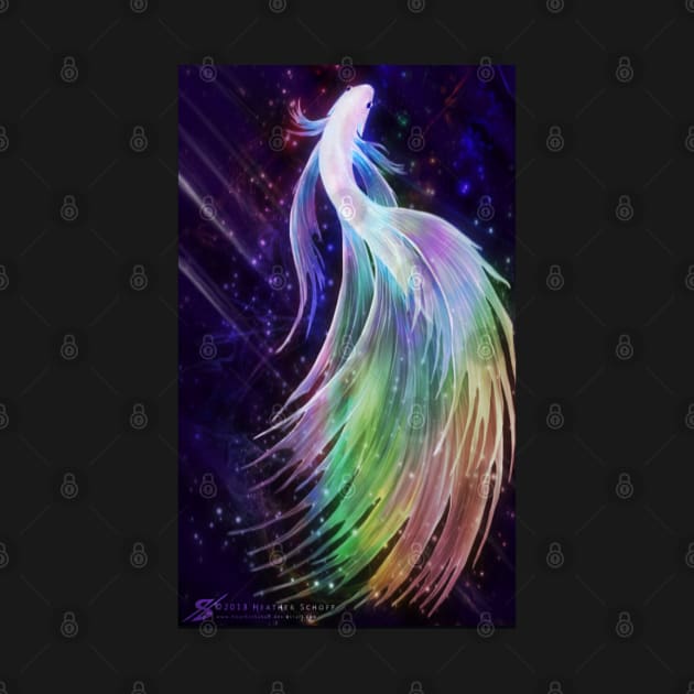 Betta Fish Prism by labyrinth pattern