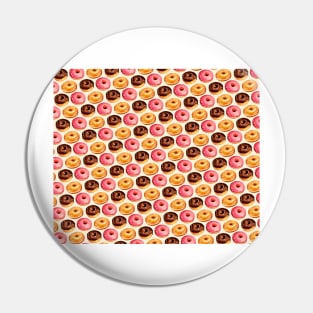 Donut Pattern Pin