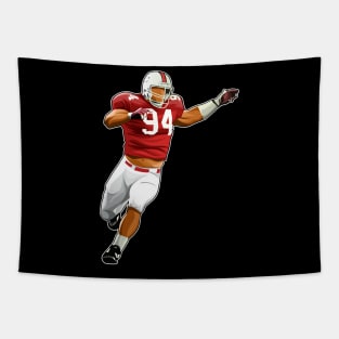 Dwayne Johnson The Rock NFL Tapestry