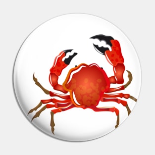 Red Crab Pin