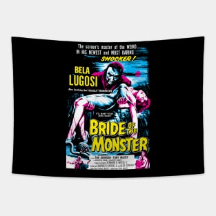 Bride Of The Monster poster Tapestry