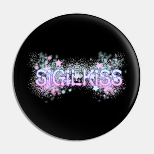 Sigil Kiss Logo Pin