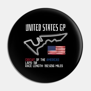 Circuit of the Americas, Austin GP, Texas, formula 1, usa grand prix Pin