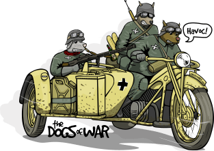 The Dogs of War: Zundapp ks750 Magnet