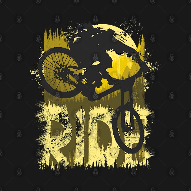 MTB Yella Art by OneRedFox