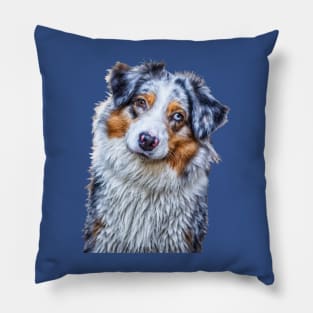 Australian Shepherd Pillow