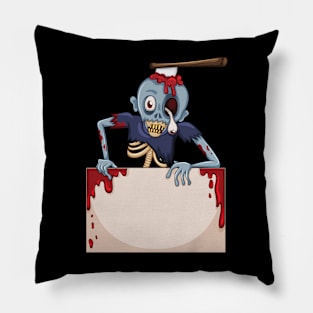 Spooky Zombie Pillow