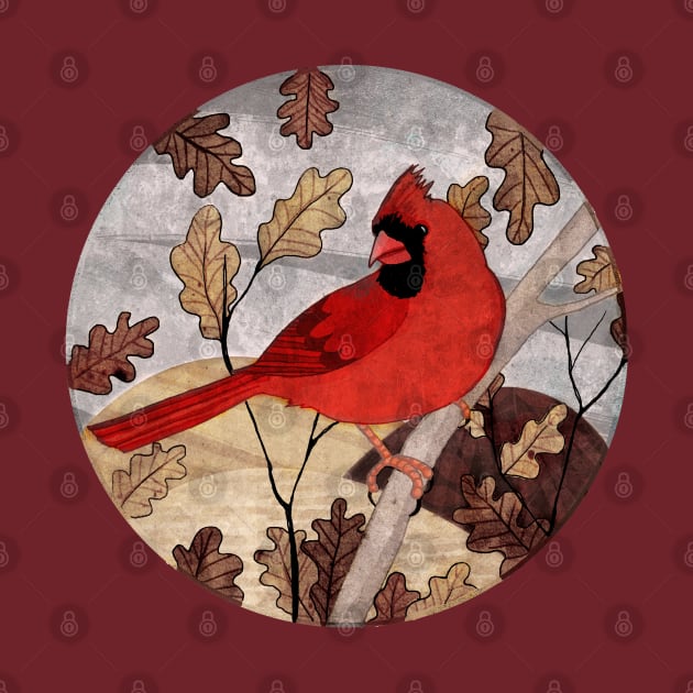 Cardinal by KatherineBlowerDesigns