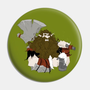 Dave the Cave Troll Pin