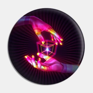 Psychedelic Energy Hands 6 (GIF) Pin