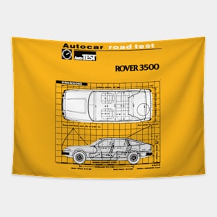 ROVER 3500 SD1 - technical road test data Tapestry