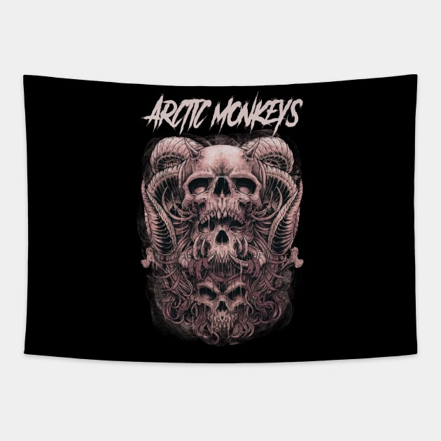 MONKEYS ARCTIC BAND Tapestry by batubara.studio