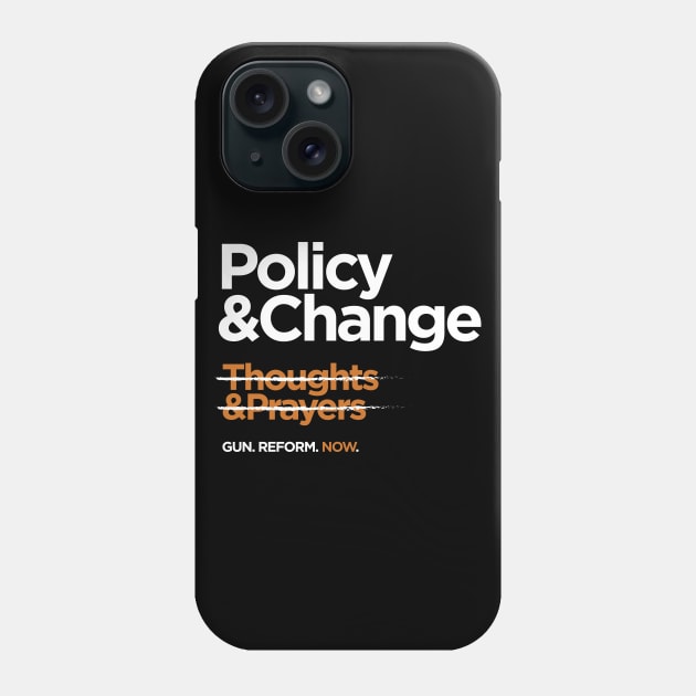 Gun Reforms Now Phone Case by amalya