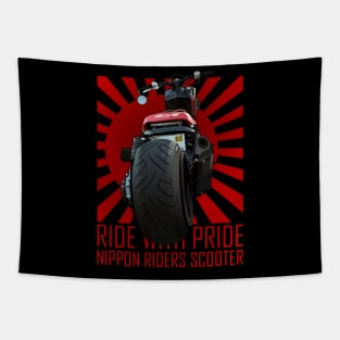 Scooter Japan Tapestry