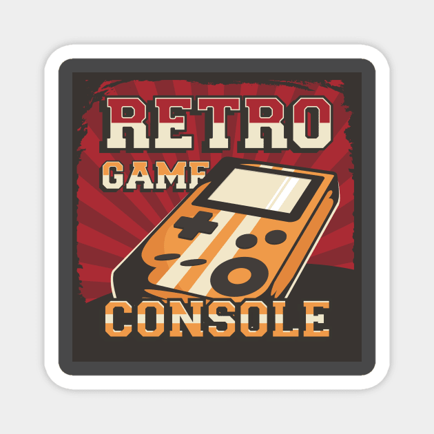 Retro game console Magnet by GAMINGQUOTES