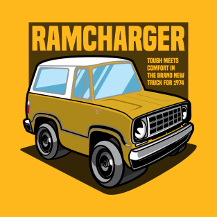 Yellow Ramcharger - 1974 T-Shirt